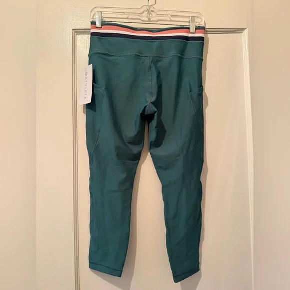 Athleta Interval Stash 7/8 Stripe Leggings - Picture 3 of 3